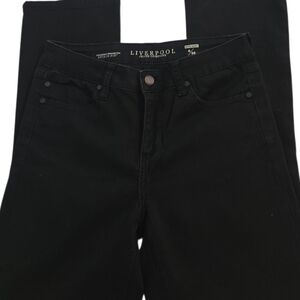 Liverpool Women's Classic Black Skinny Jeans Size 6S
